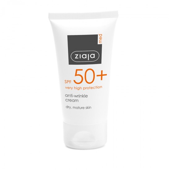 ziaja - sun protection - cosmetics - Ziaja med spf 50 antiwrinkle Cosmetics